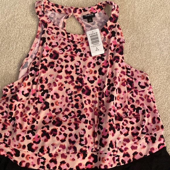 NWT torrid animal print Romper - Picture 5 of 14